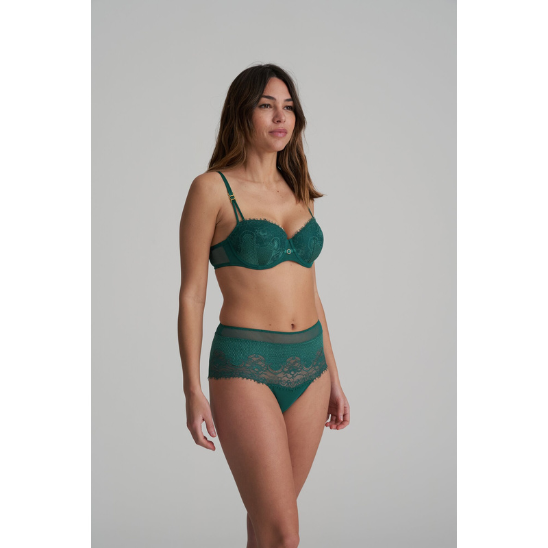Hotpants in het Jasper green