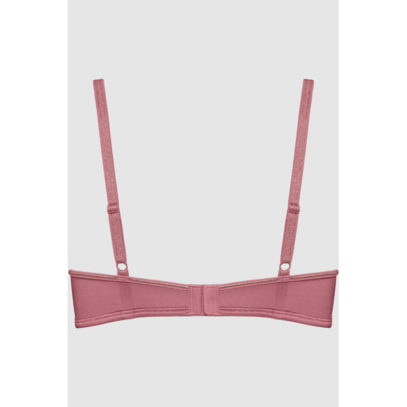 Voorgevormde Balconette Bh en Rose and gold pink Voorgevormde Balconette Bh en Rose and gold pink