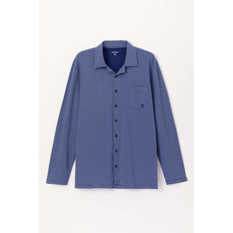 Pyjama en Blauwe streep