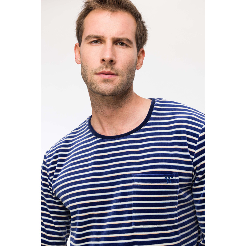 Pyjama in het Blauwe streep