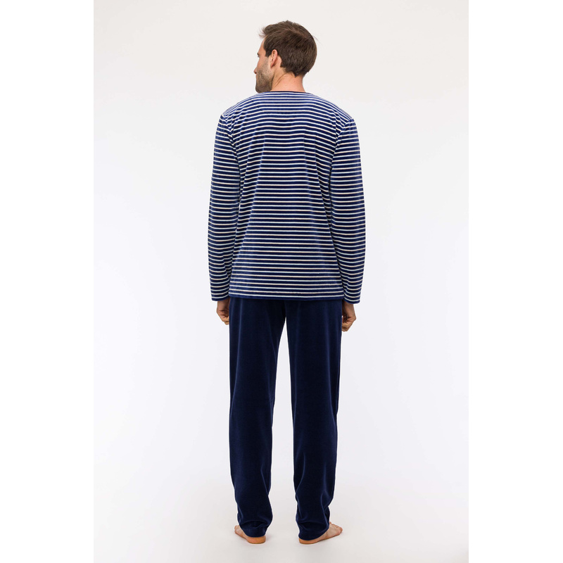 Pyjama in het Blauwe streep