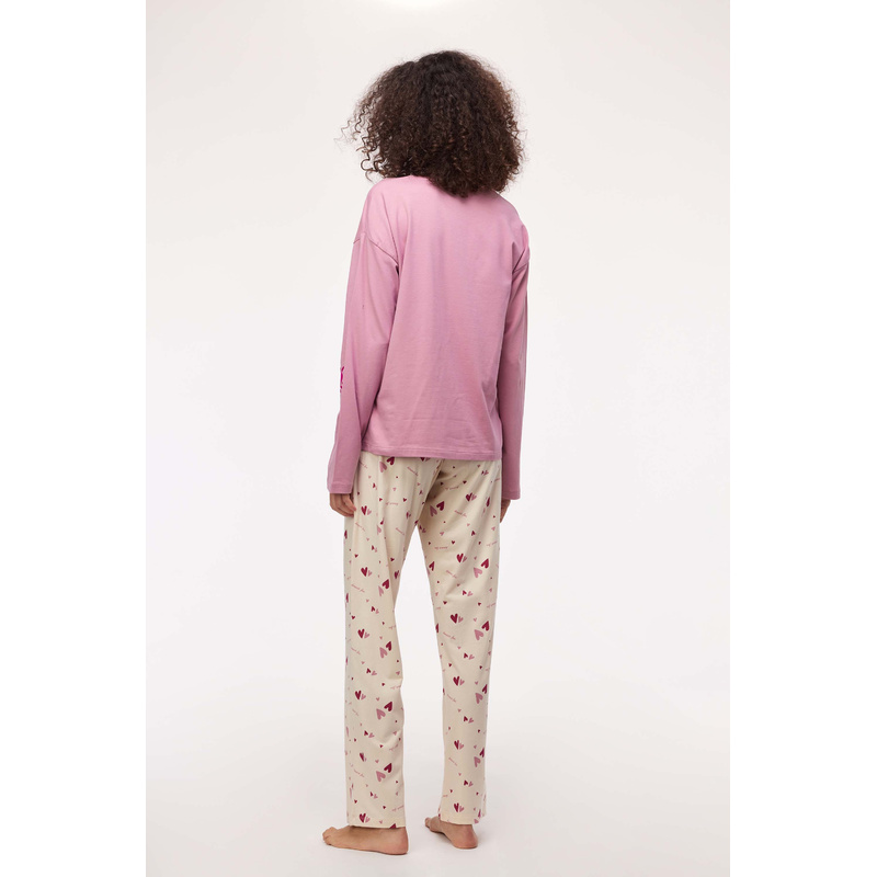 Pyjama in het Zachtroos