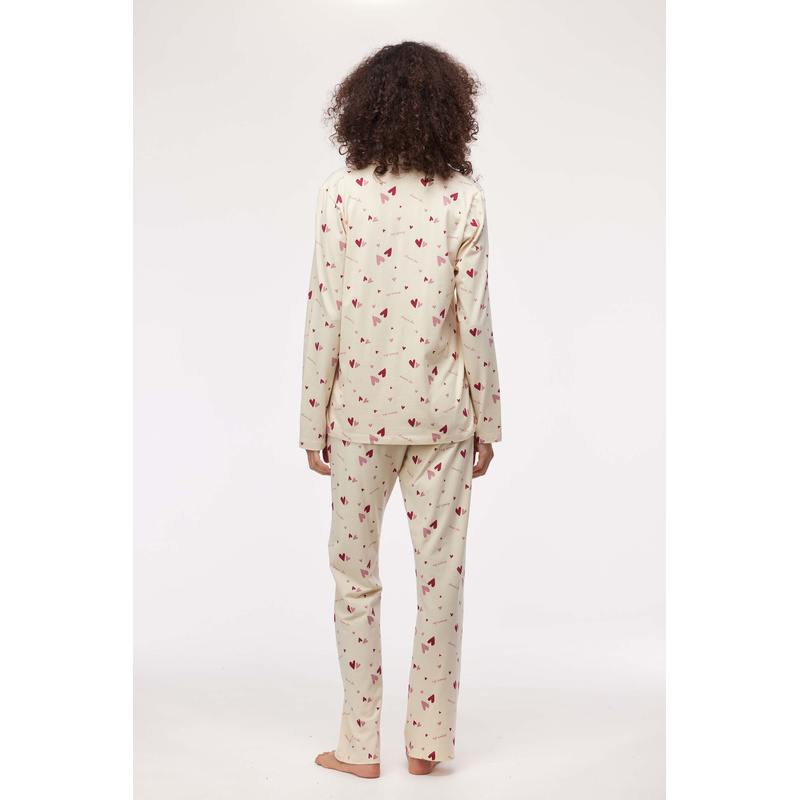Pyjama en Hartjes print Pyjama en Hartjes print