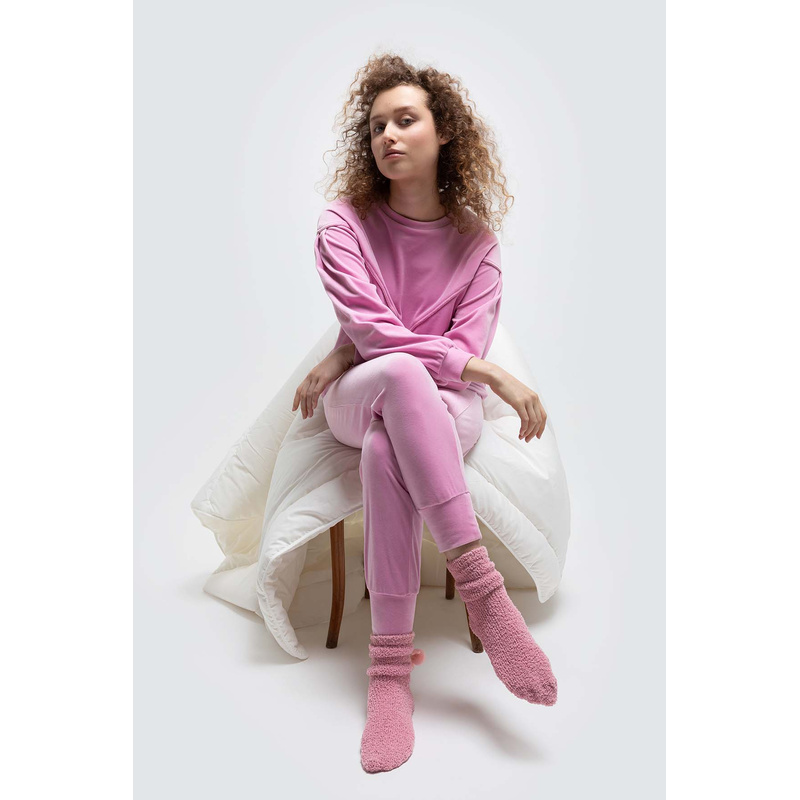 Sweater En Broek en Rose