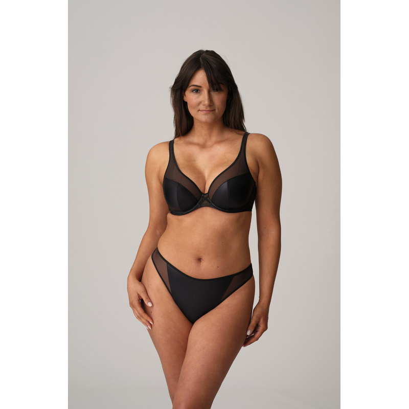 Plunge Bh Halve Mousse Cups in het Zwart