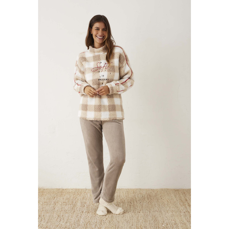 Pyjama en Beige