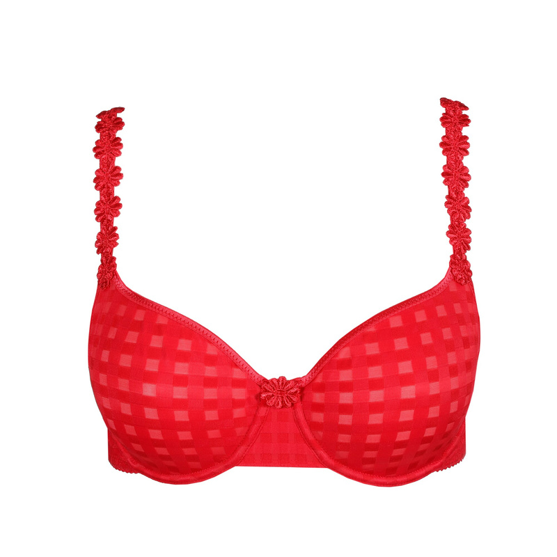 Naadloze Beugel Bh in het Scarlet