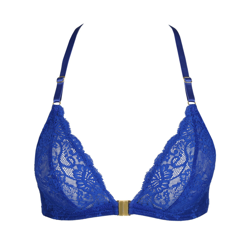 Bralette en Blue print