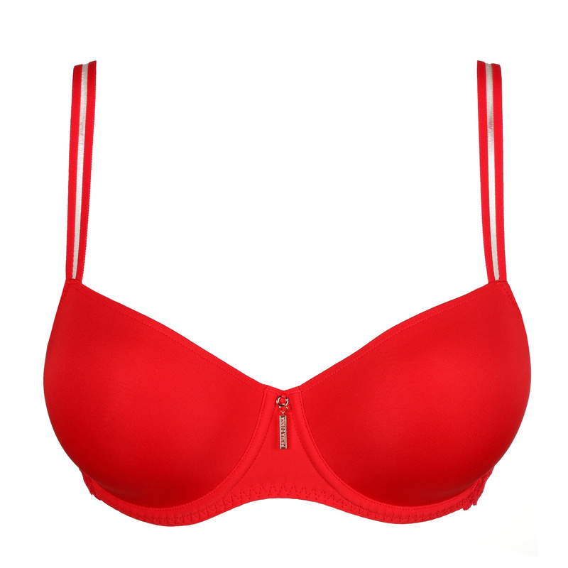 Voorgevormde Balconnet Bh in het True red