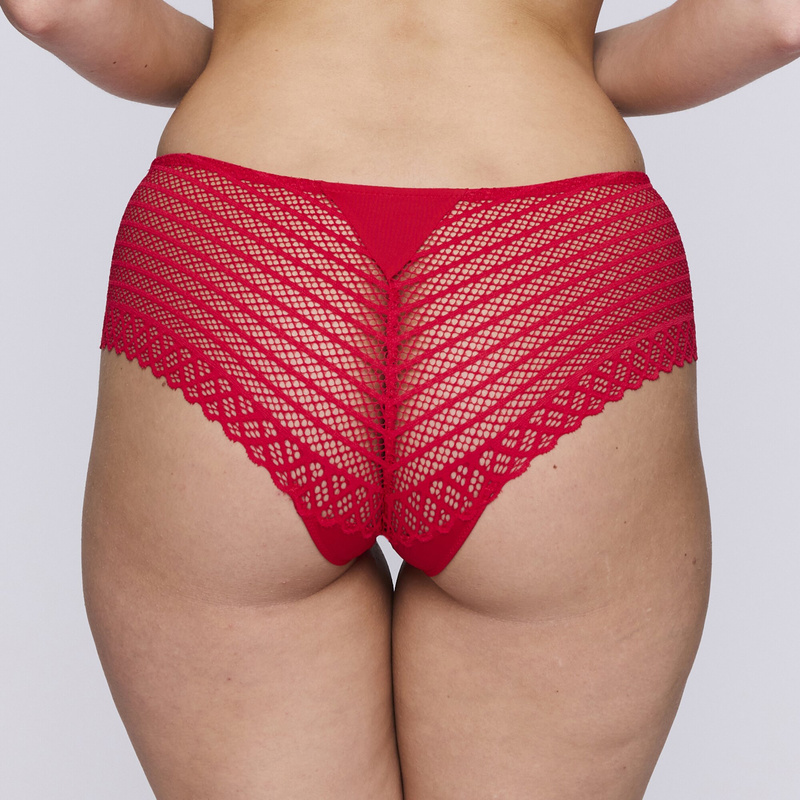 Hotpants in het True red