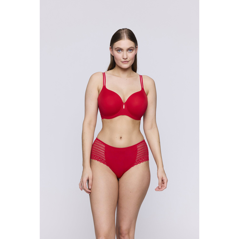 Hotpants in het True red