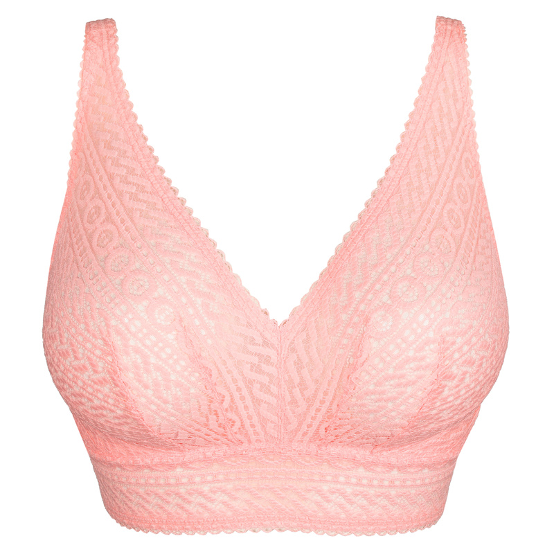 Bralette in het Pink parfait