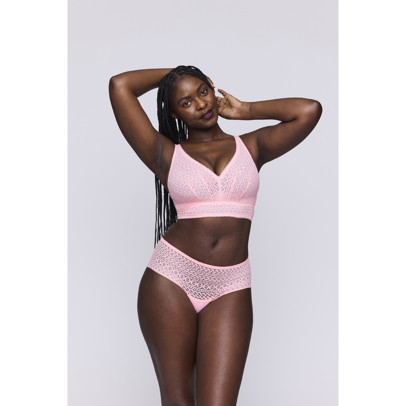 Bralette in het Pink parfait