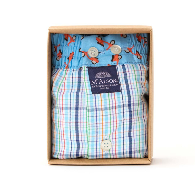 Boxershort en Ruitjes