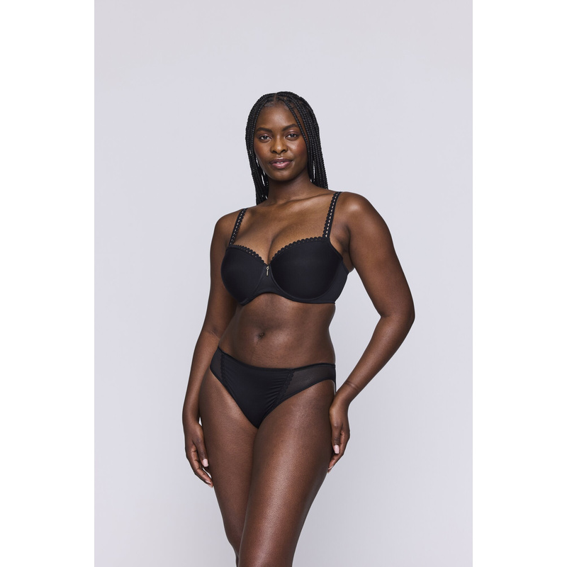 Voorgevormde Balconette Bh en Noir