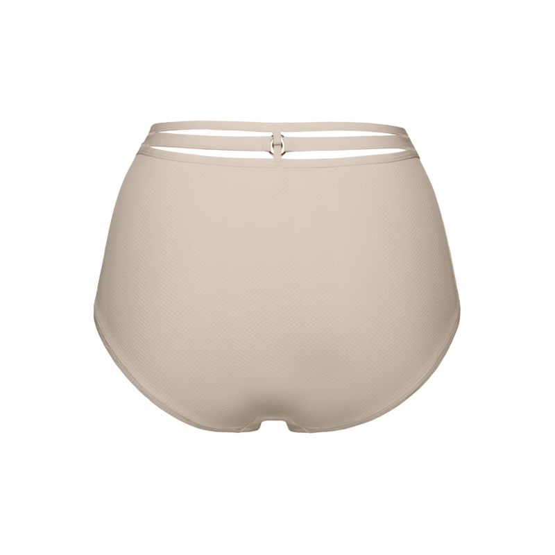 Tailleslip in het Pristine white