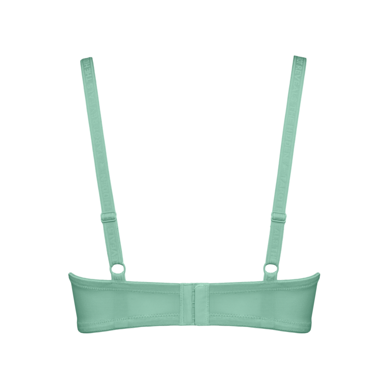 Voorgevormde Balconette Bh en Sage green