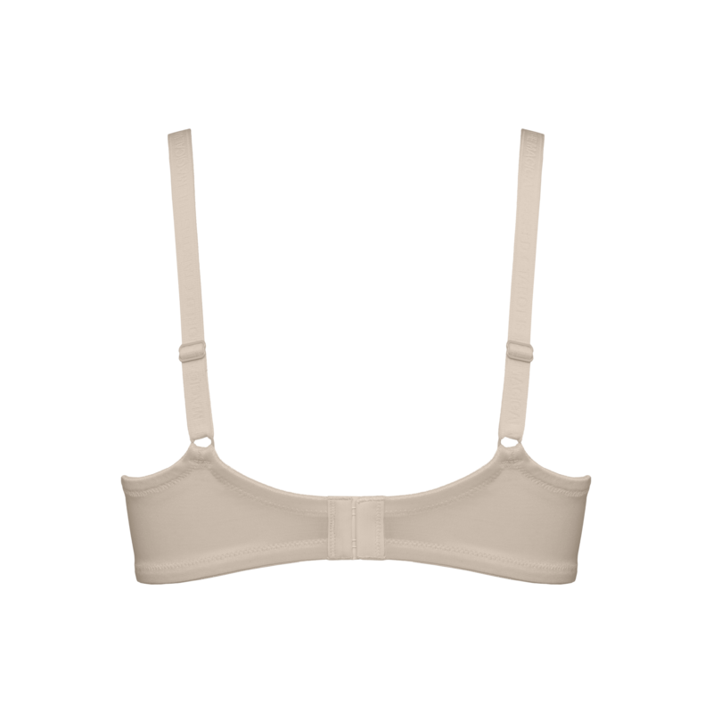Niet Voorgevormde Balconette Bh in het Pristine white
