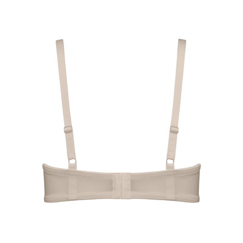 Voorgevormde Balconette Bh in het Pristine white