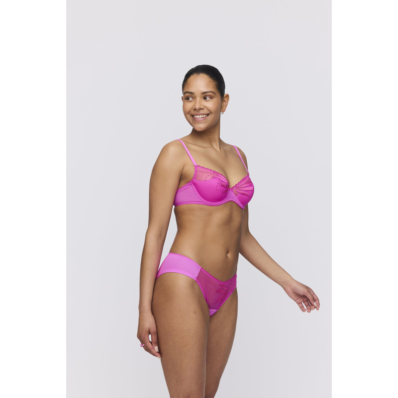 Plunge Bh Halve Mousse Cups in het Cactus flower Plunge Bh Halve Mousse Cups in het Cactus flower