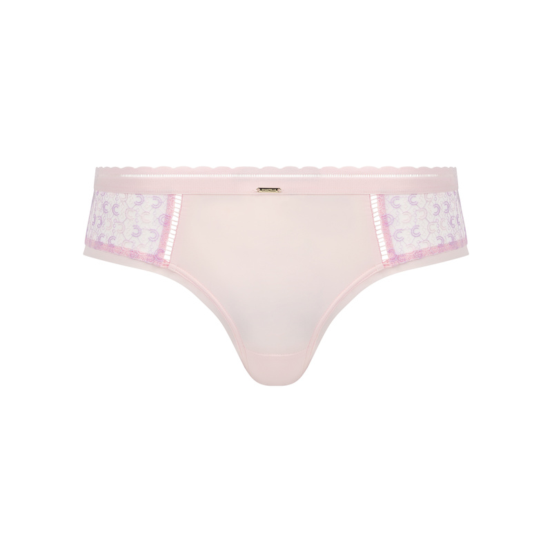 Shorty en Nymphea pink/lavandin