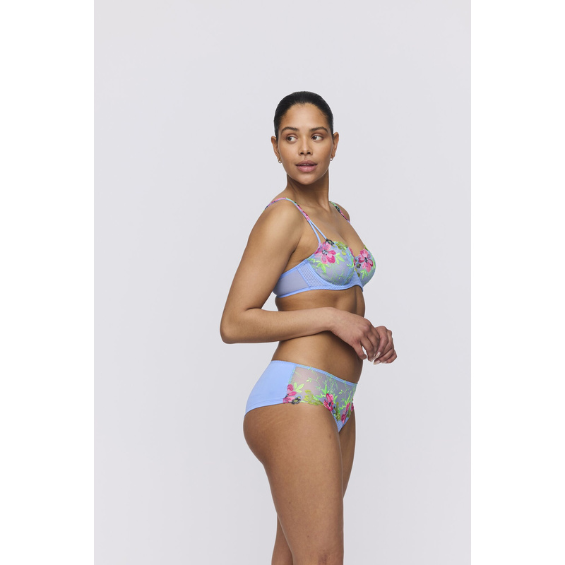 Niet Voorgevormde Balconette Bh en Santorini Blue Niet Voorgevormde Balconette Bh en Santorini Blue