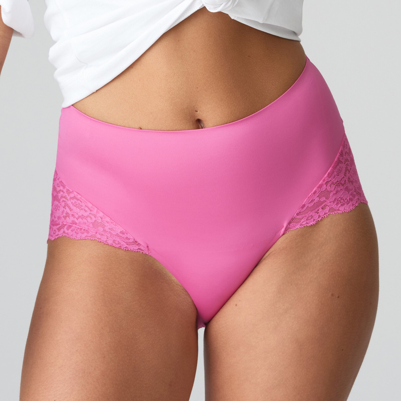 Corrigerende Tailleslip in het Hollywood pink