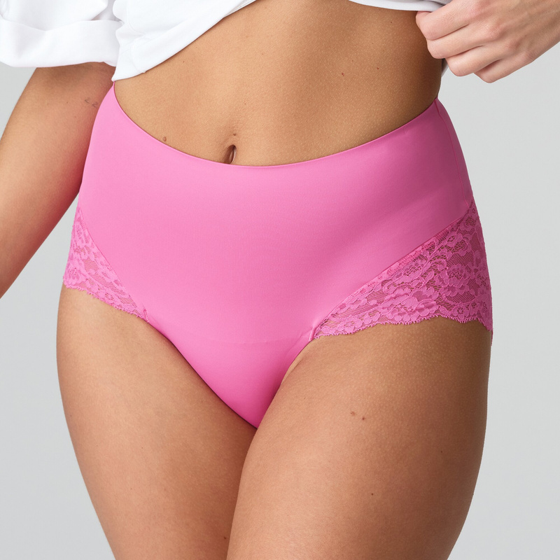 Corrigerende Tailleslip in het Hollywood pink