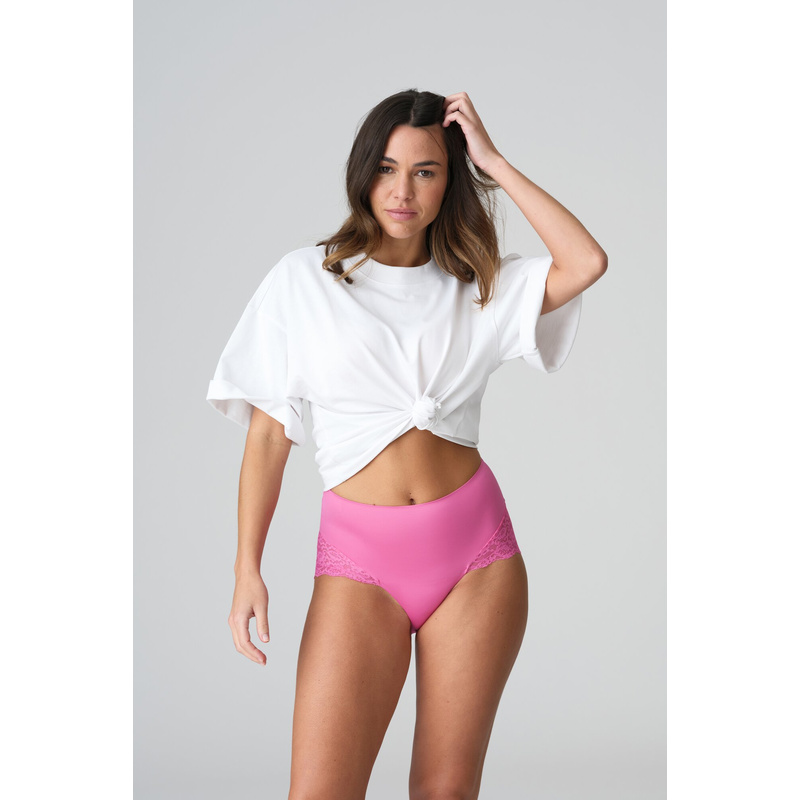 Corrigerende Tailleslip in het Hollywood pink