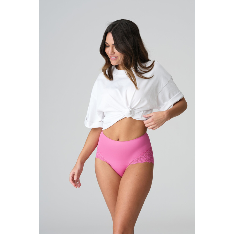 Corrigerende Tailleslip in het Hollywood pink