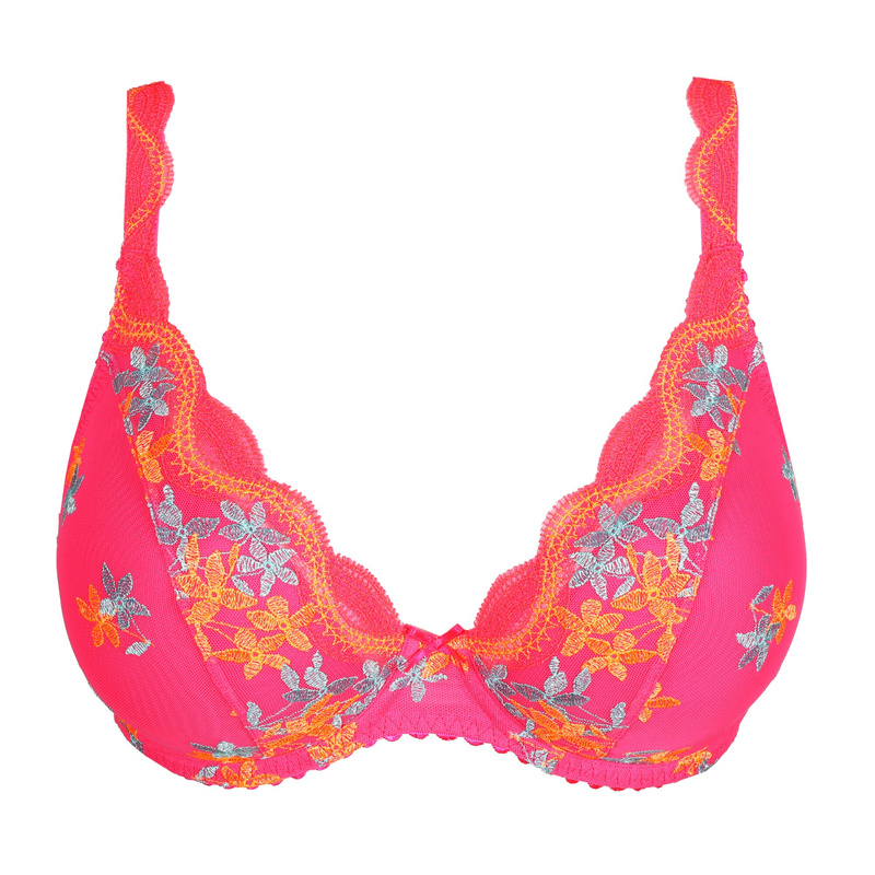 Plunge Bh Halve Mousse Cups in het Blogger pink