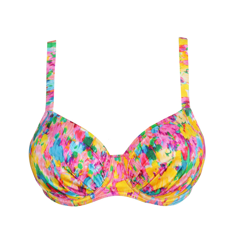 Voorgevormde Balconette Bikinitop en Sun glow