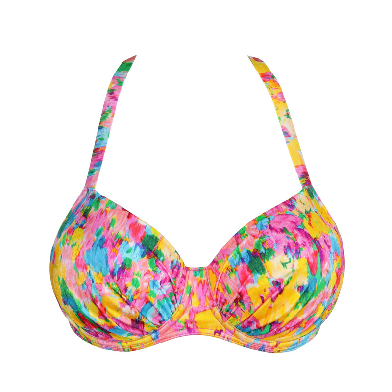 Voorgevormde Balconette Bikinitop en Sun glow