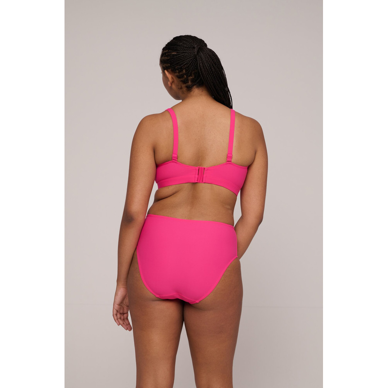 Triangel Bikinitop en Dragon fruit