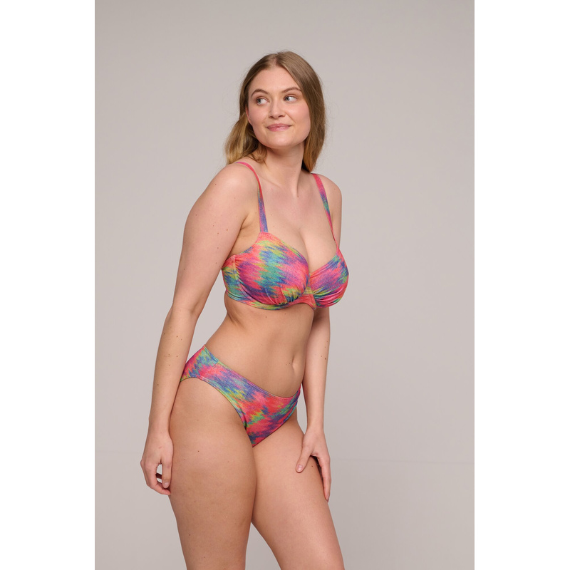 Volle Cup Bikinitop en Sunset nile