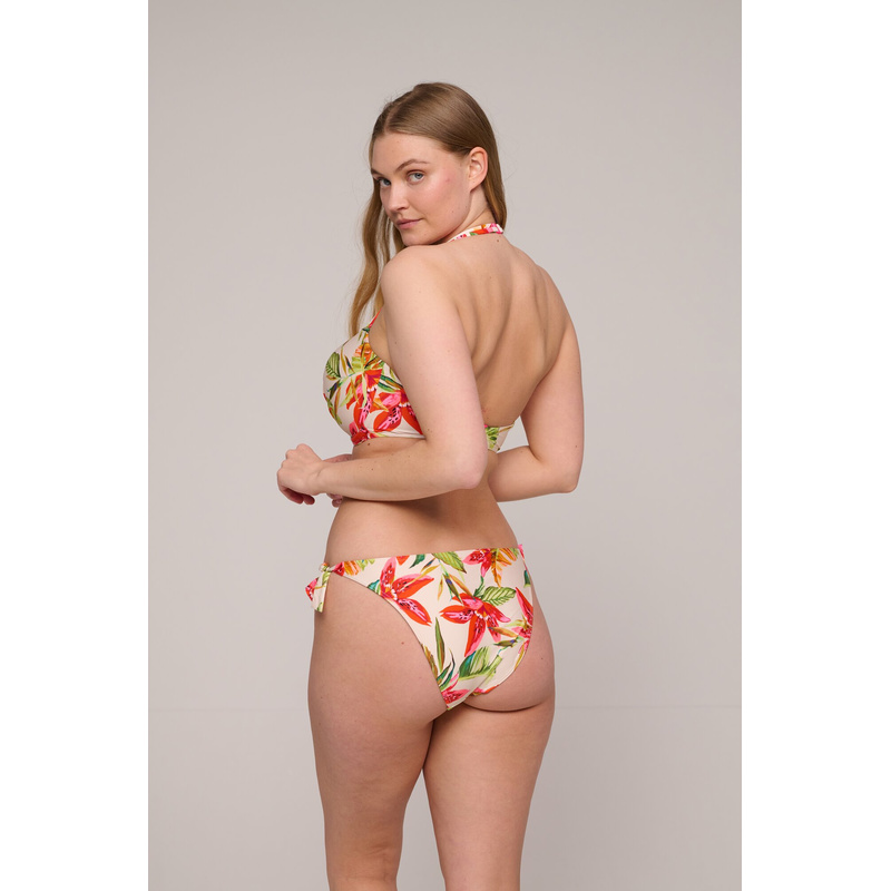 Voorgevormde Balconette Bikinitop in het Calm tropics