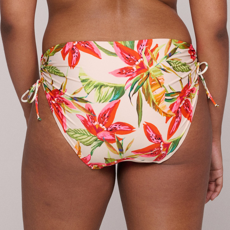 Bikini Tailleslip Met Koordjes in het Calm tropics