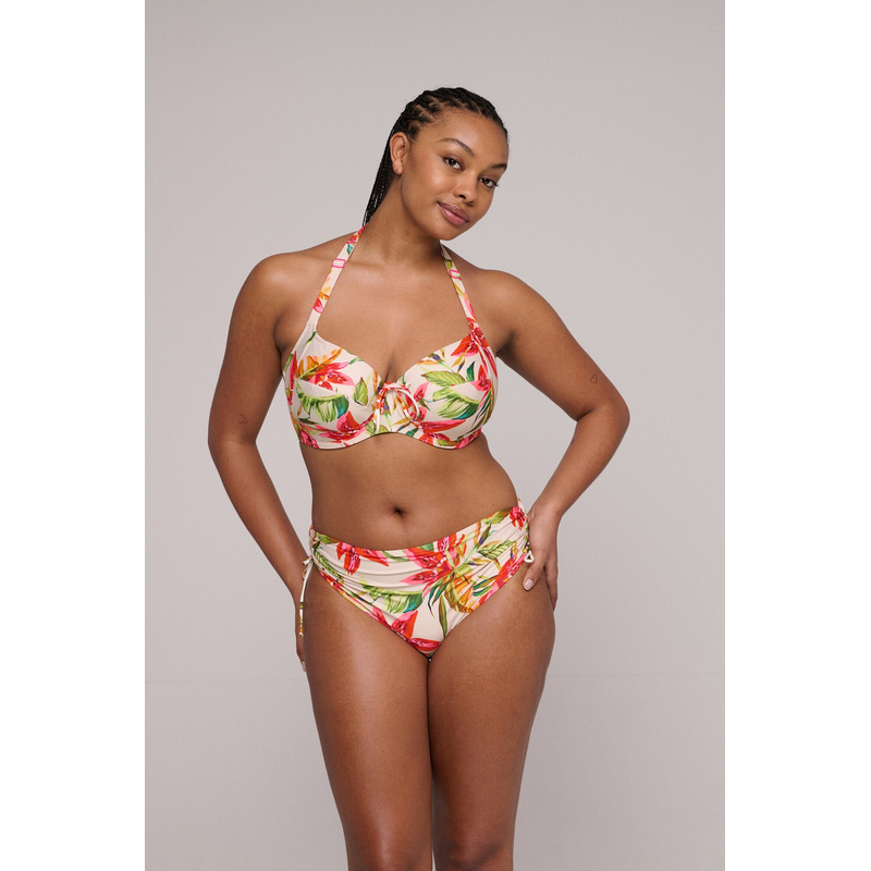 Bikini Tailleslip Met Koordjes in het Calm tropics