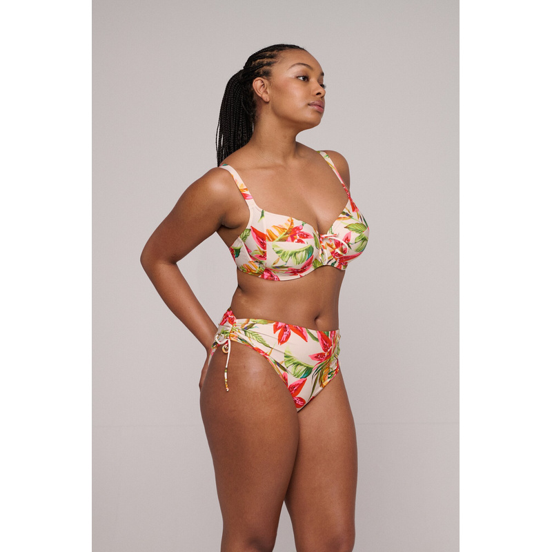 Bikini Tailleslip Met Koordjes in het Calm tropics