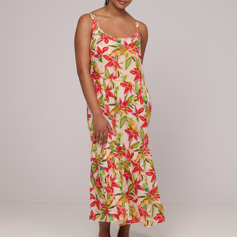 Lange Jurk en Calm tropics