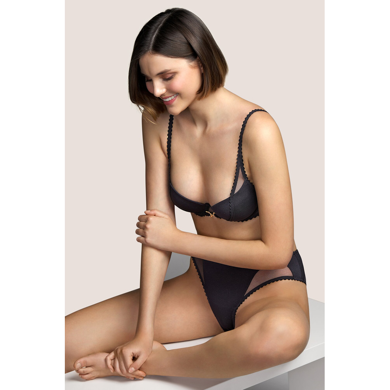 Voorgevormde Bh Diep Decolleté en Noir