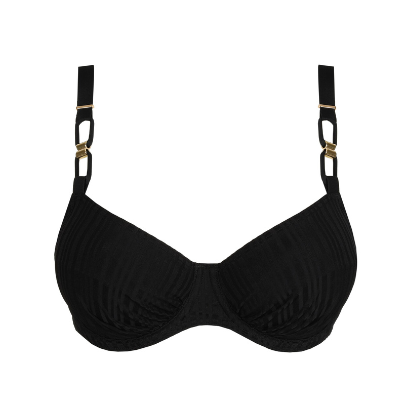 Volle Cup Bikinitop en Noir