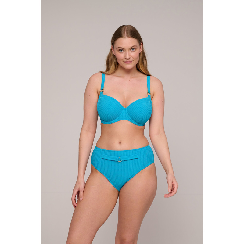 Volle Cup Bikinitop en Sea breeze