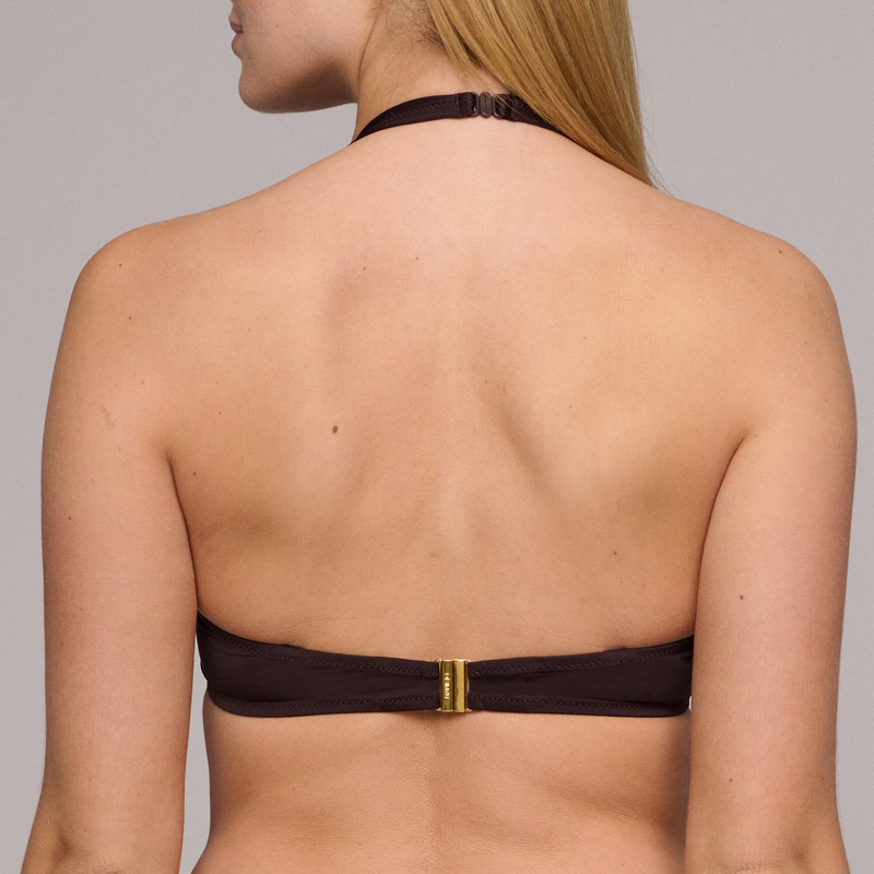 Voorgevormde Balconette Bikinitop en Earth