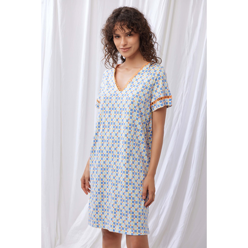 Slaapkleed in het Mozaïekprint