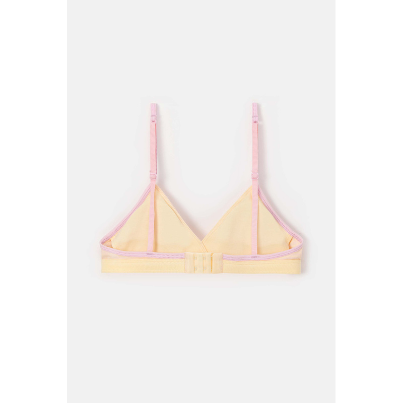 Bh en Geel-roze streep Bh en Geel-roze streep