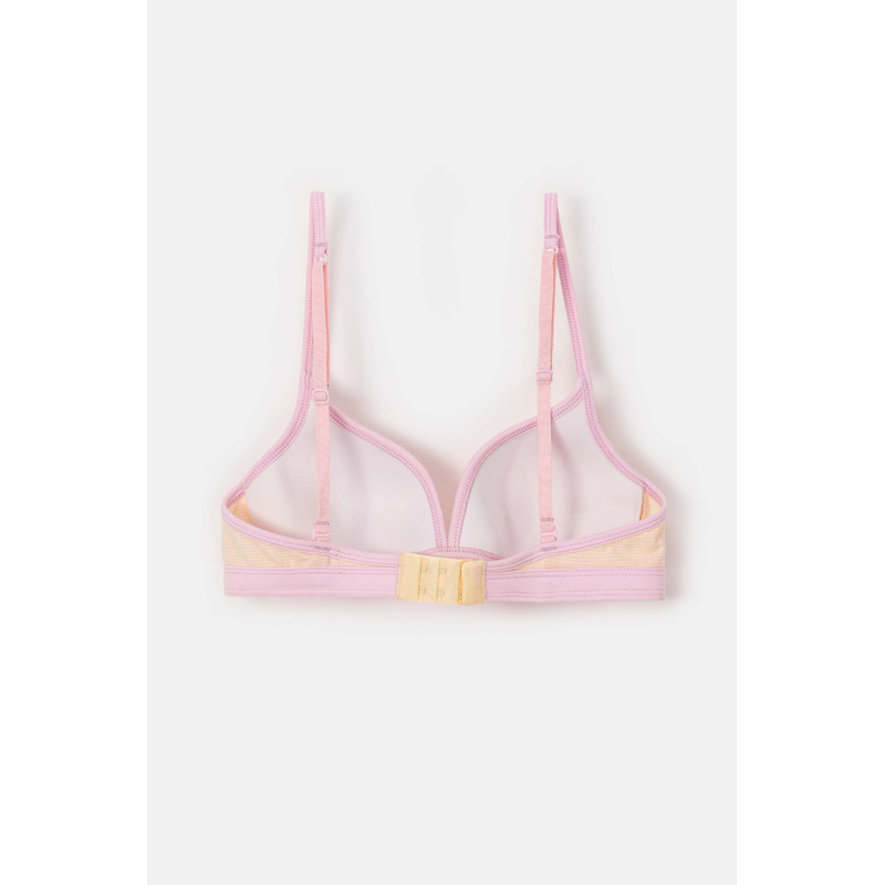 Bh en Geel-roze streep Bh en Geel-roze streep