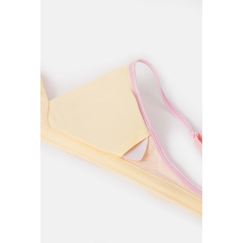 Bh en Geel-roze streep Bh en Geel-roze streep