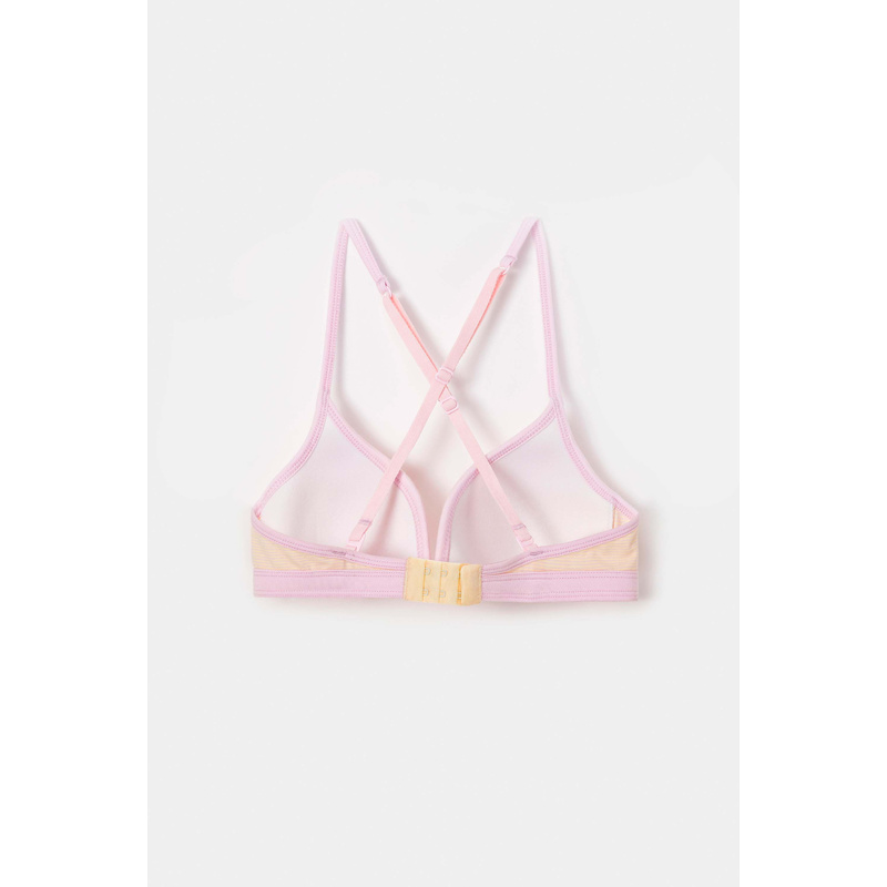 Bh en Geel-roze streep Bh en Geel-roze streep