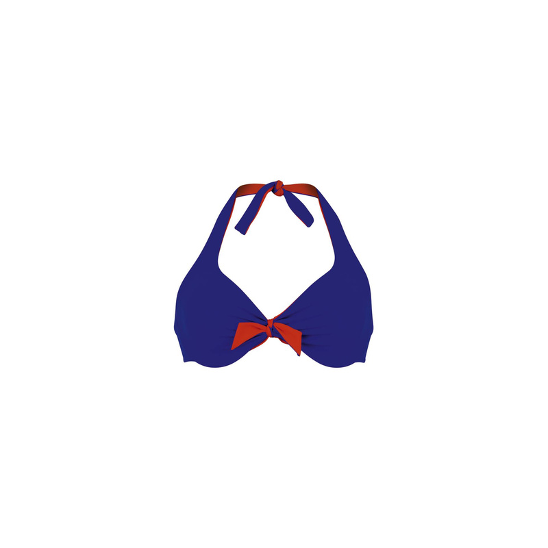 Bikinitop in het Ocean blue